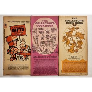 Womans Day Collectors CookBook Insert VTG Gifts from Kitchen Lot of 3 - 60s 70s